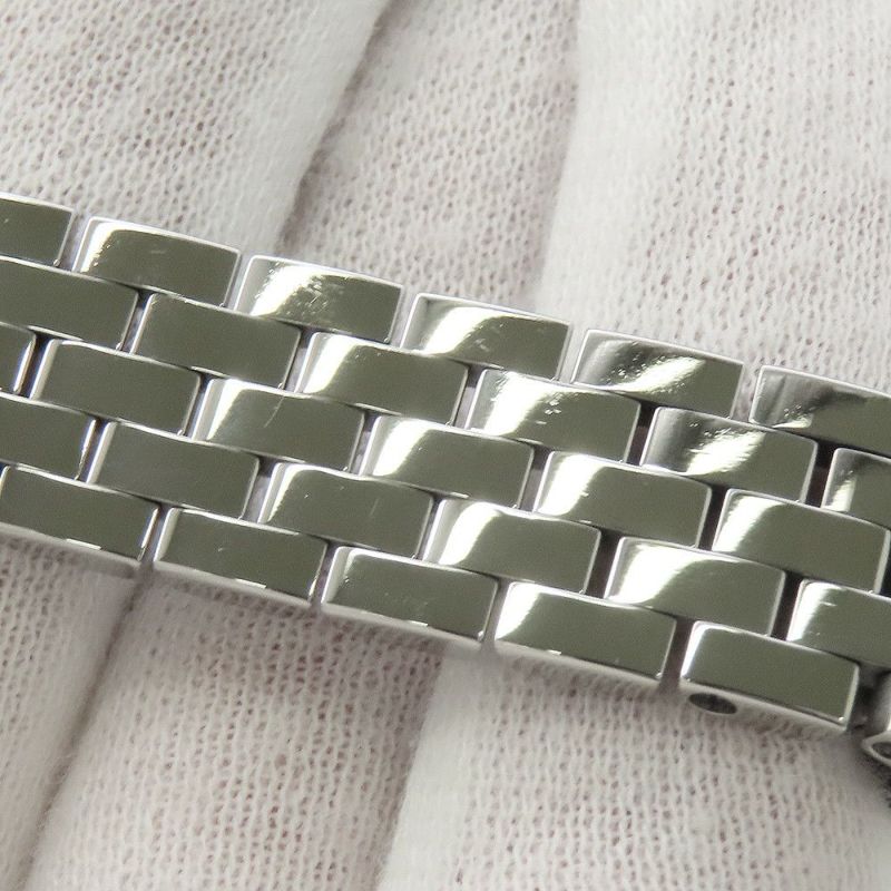 カルティエ サントスドゥモワゼル 2008年クリスマス限定モデル 2000本限定 パープル文字盤