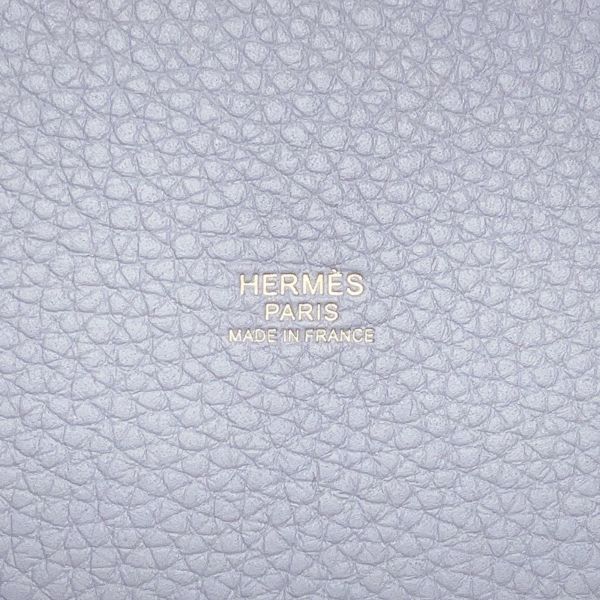 エルメス ハンドバッグ ピコタンロックPM グリパンタン/シャンパンゴールド金具 トリヨンクレマンス K刻印