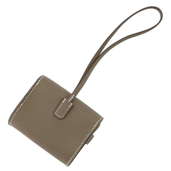 エルメス バッグチャーム ケリー フェスティバル エトゥープ/ゴールド金具 スイフト K刻印