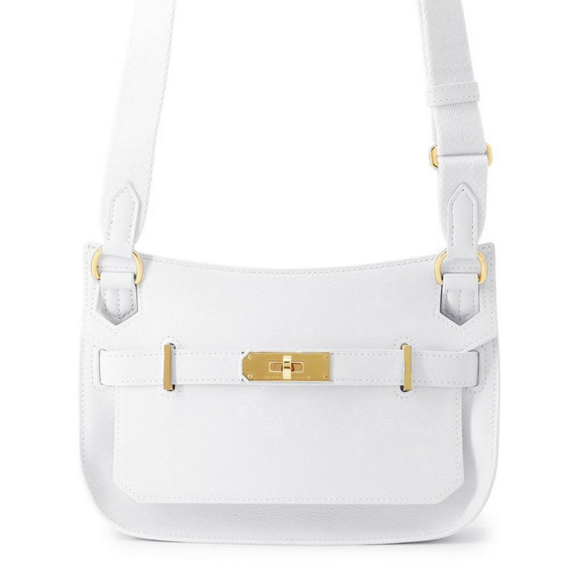 エルメス ジプシエール ミニ ニューホワイト/ゴールド金具 スイフト W刻印