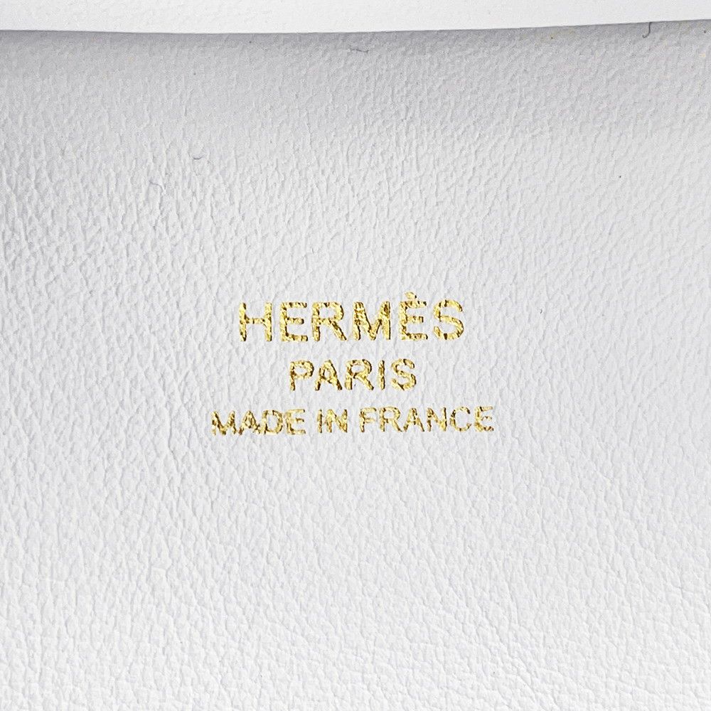 エルメス ジプシエール ミニ ニューホワイト/ゴールド金具 スイフト W刻印