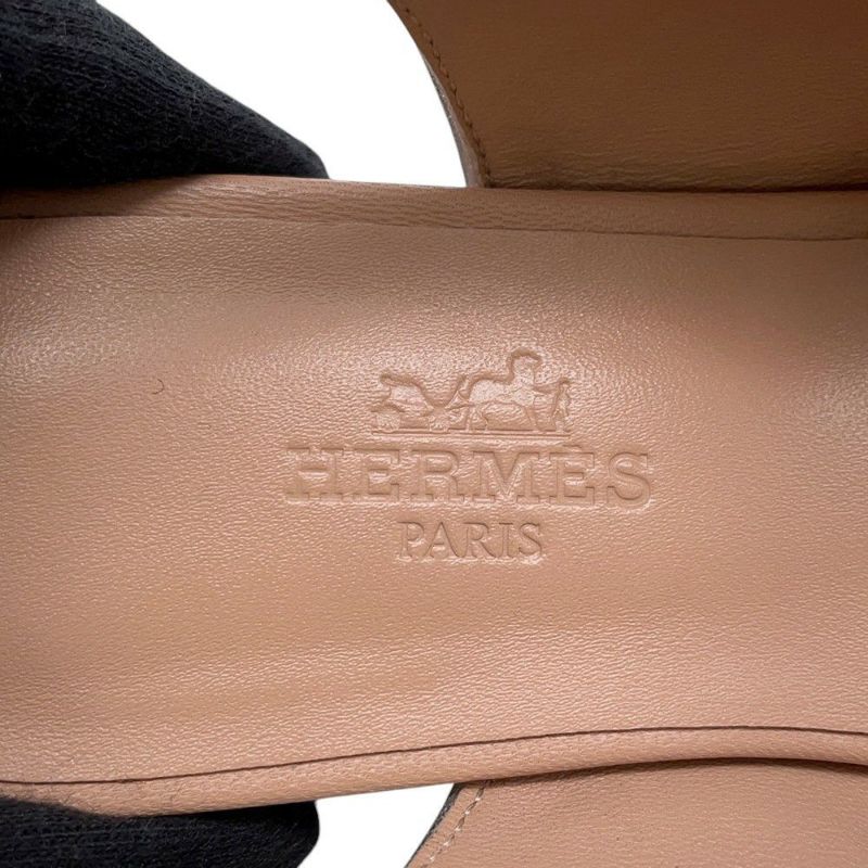 エルメス バレエシューズ クレオ レザー レディースサイズ35 HERMES 靴