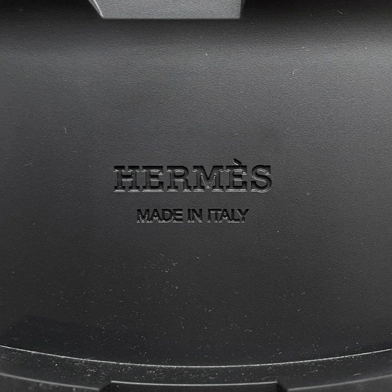 エルメス ショートブーツ ジェフ レザー メンズサイズ41 HERMES 靴 黒