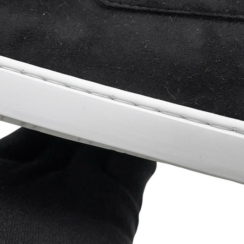 エルメス モカシン ジョブ スエード メンズサイズ42 HERMES 靴 黒