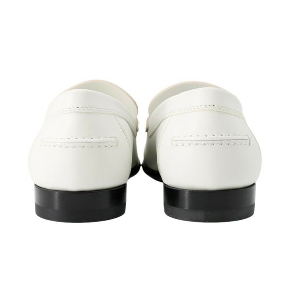 エルメス ローファー ケネディ レザー レディースサイズ36 1/2 HERMES 靴 白