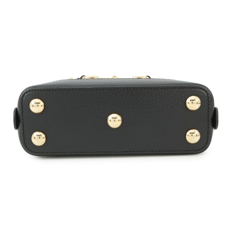 グッチ ハンドバッグ ホースビット1955 ミニ トップハンドル アディダスコラボ 677212 GUCCI 2wayショルダー 黒