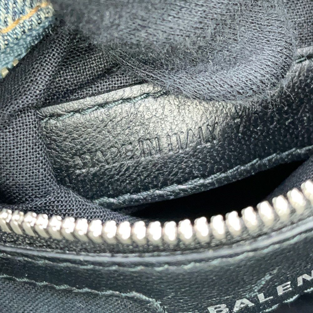バレンシアガ ハンドバッグ ネオ カゴール XS デニム ラインストーン 700940 BALENCIAGA 2way