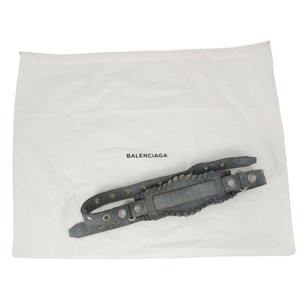 バレンシアガ ハンドバッグ ネオ カゴール XS デニム ラインストーン 700940 BALENCIAGA 2way