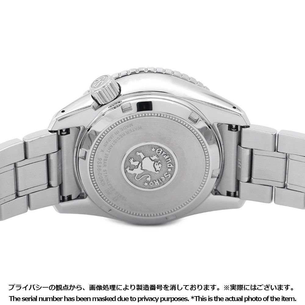 セイコー グランドセイコー スポーツコレクション メカニカルハイビート 36000 GMT 雪渓 白文字盤
