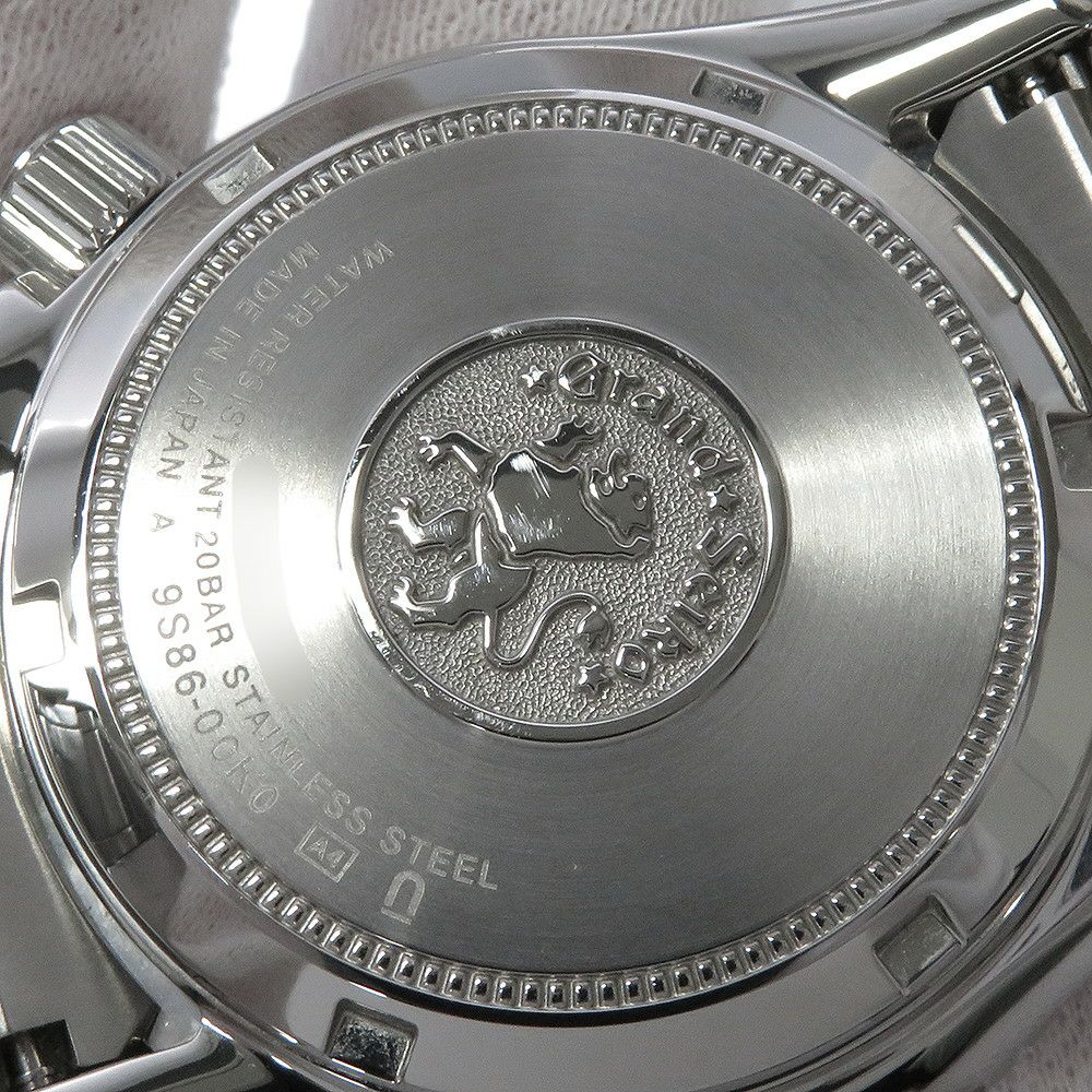 セイコー グランドセイコー スポーツコレクション メカニカルハイビート 36000 GMT 雪渓 白文字盤