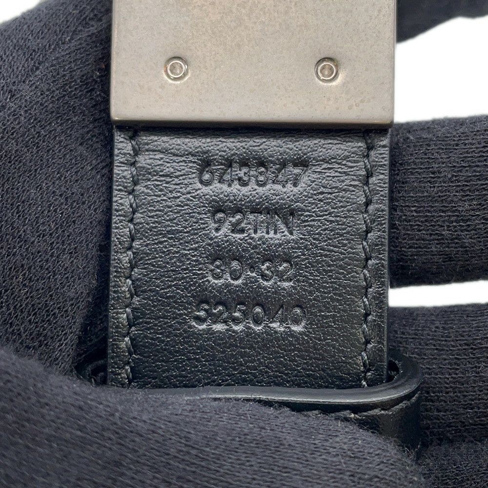 グッチ べルト ダブルGG レザー リバーシブル サイズ80 643847 GUCCI メンズ 黒