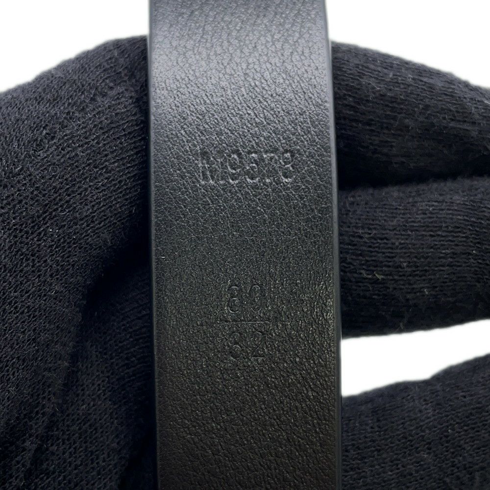 ルイヴィトン ベルト ベルト・クチュール レザー レディースサイズ80 M9578W ヴィトン ブラック 黒