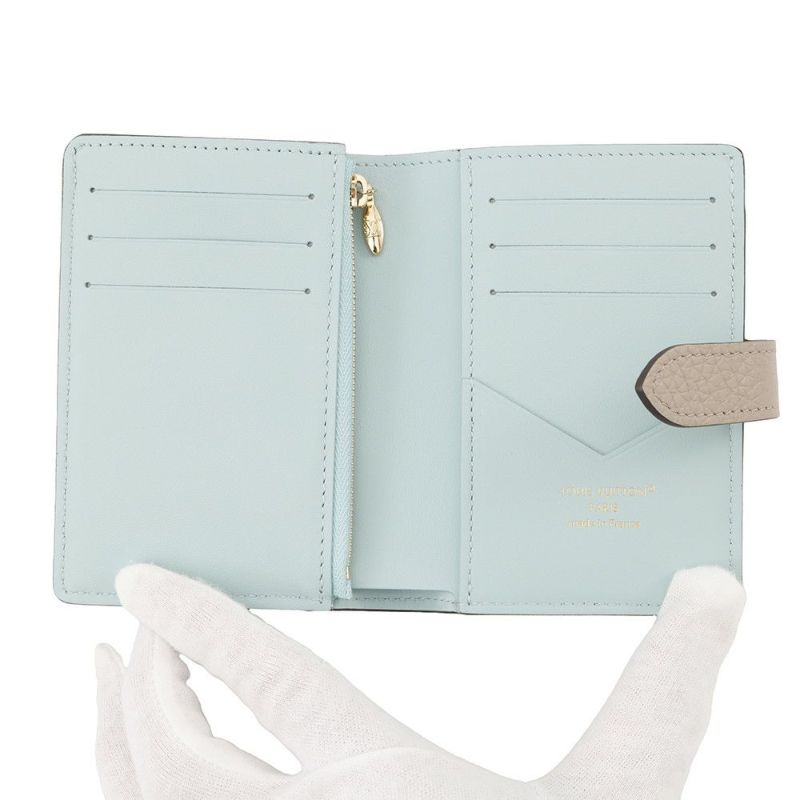 ルイヴィトン 二つ折り財布 LV ヴェルティカル ウォレット コンパクト トリヨンレザー M82198 LOUIS VUITTON 財布