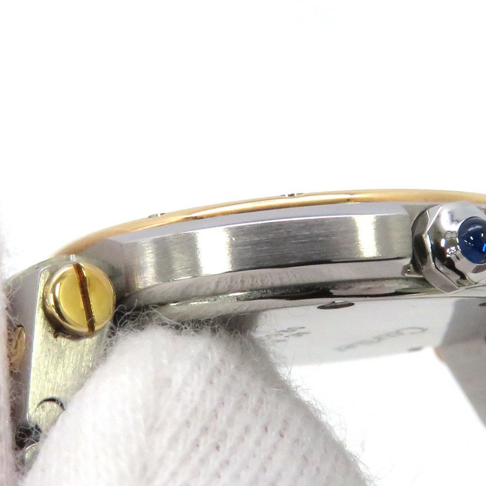 カルティエ サントス ヴァンドーム 8191 Cartier 腕時計 白文字盤 クォーツ