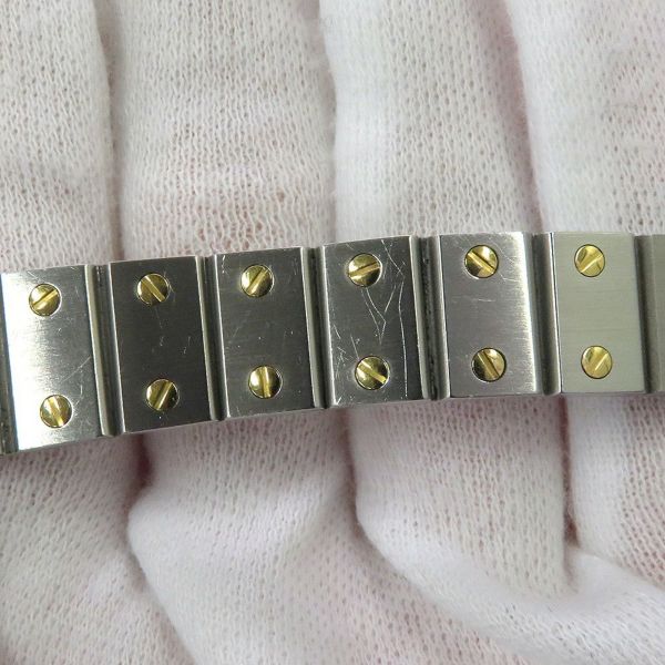 カルティエ サントス ヴァンドーム 8191 Cartier 腕時計 白文字盤 クォーツ