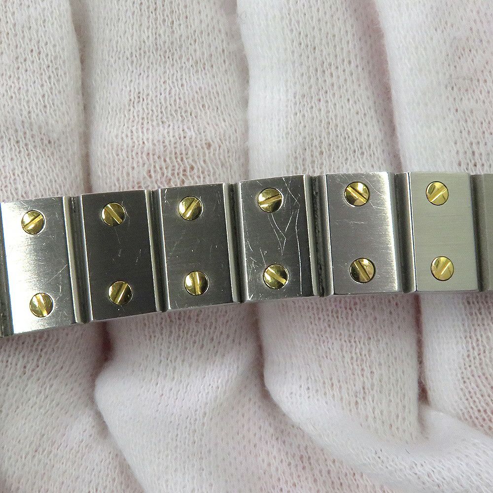 カルティエ サントス ヴァンドーム 8191 Cartier 腕時計 白文字盤 クォーツ