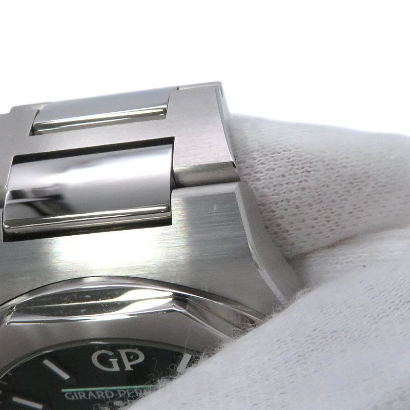 ジラールペルゴ ロレアート 81010-11-3153-1CM GIRARD-PERREGAUX 腕時計 グリーン文字盤