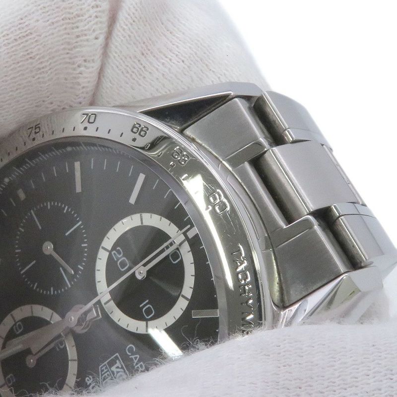 タグホイヤー カレラ キャリバー16 クロノグラフ エレガンス CV2016.BA0786 TAG Heuer 腕時計 黒文字盤