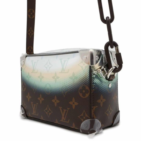 ルイヴィトン ショルダーバッグ モノグラム/メタリック・ネビュラ ミニ・ソフトトランク M23145 LOUIS VUITTON