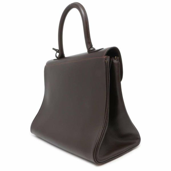 デルヴォー ハンドバッグ ブリヨン レザー Delvaux バッグ ステッチ