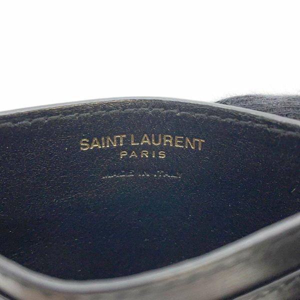 サンローランパリ カードケース タイニー カサンドラ レザー 607603 SAINT LAURENT PARIS 黒