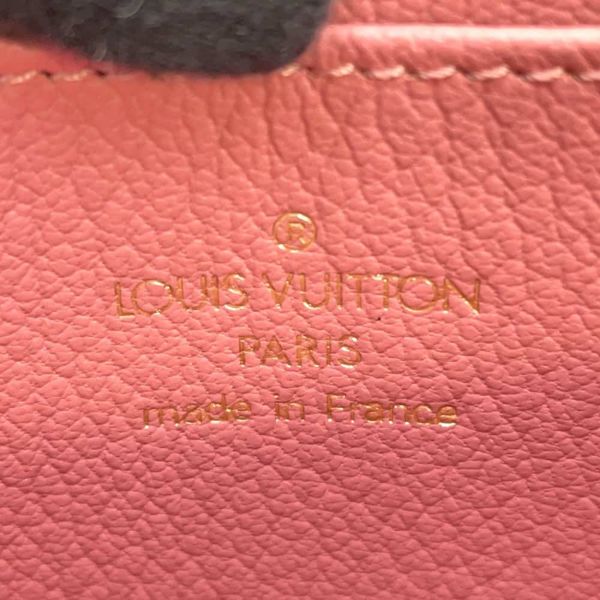 ルイヴィトン コインケース クロコダイル ジッピー・コインパース LOUIS VUITTON 小銭入れ ピンク パドロック