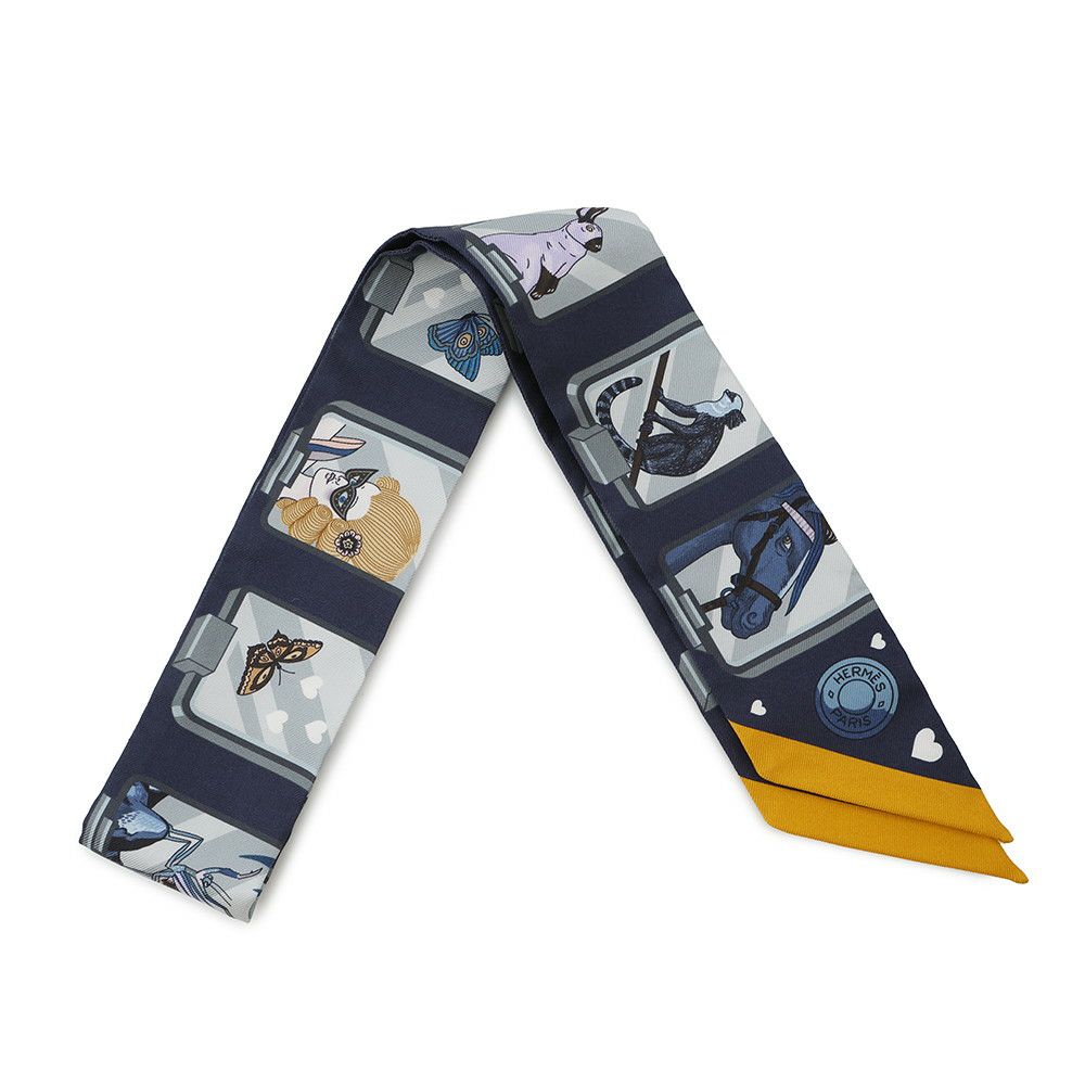 エルメス スカーフ ツイリー エルメス ストーリー HERMES STORY HERMES シルクツイル 2023秋冬