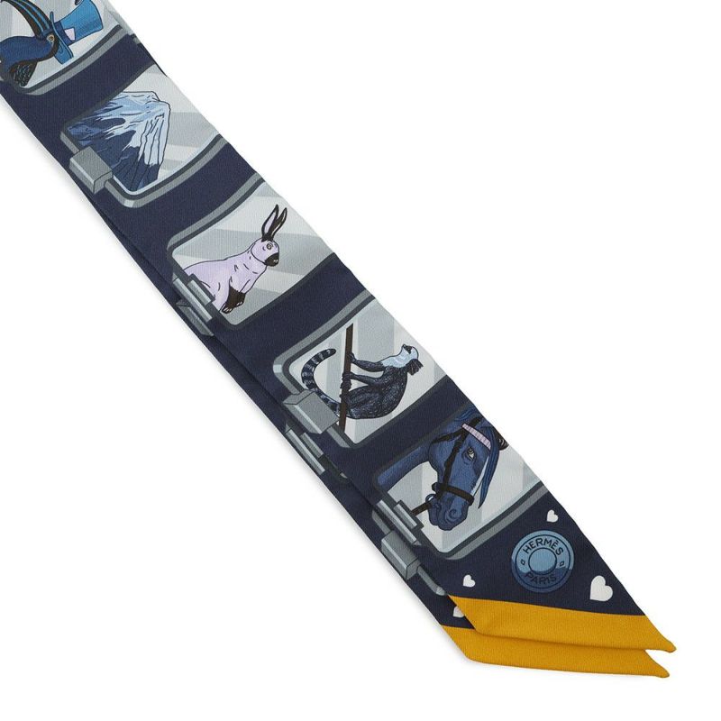 エルメス スカーフ ツイリー エルメス ストーリー HERMES STORY HERMES シルクツイル 2023秋冬