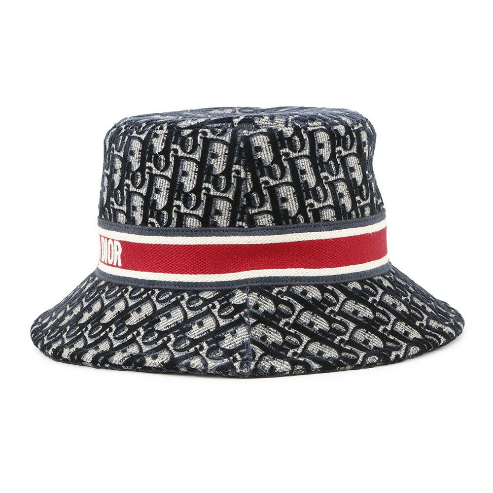 クリスチャン・ディオール ハット オブリーク トロッター ベロア サイズ58 Christian Dior 帽子