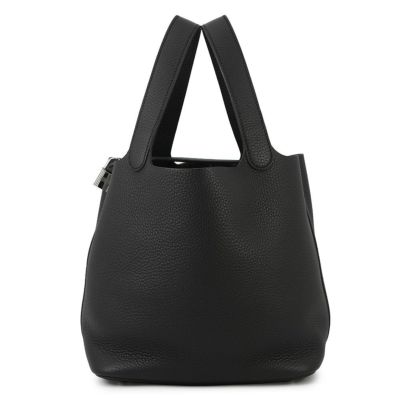 エルメス ピコタンロックMM トレサージュ ブルーブライトン/カプシーヌ