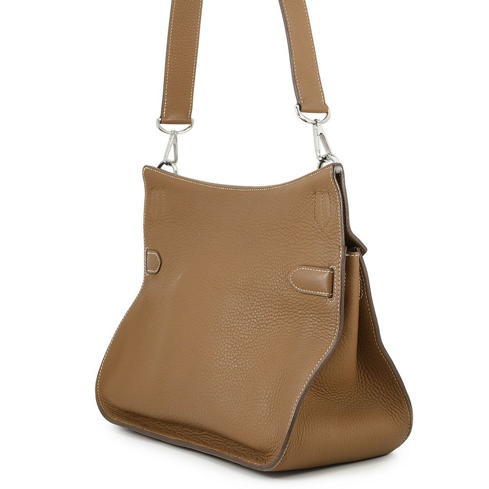 エルメス ジプシエール31 ゴールド/シルバー金具 トリヨンクレマンス □N刻印 HERMES バッグ