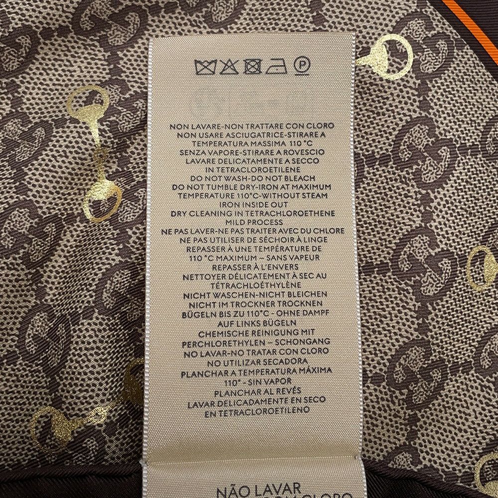 グッチ スカーフ GGプリント ホースビット シルク 662576 3G001 GUCCI スカーフ