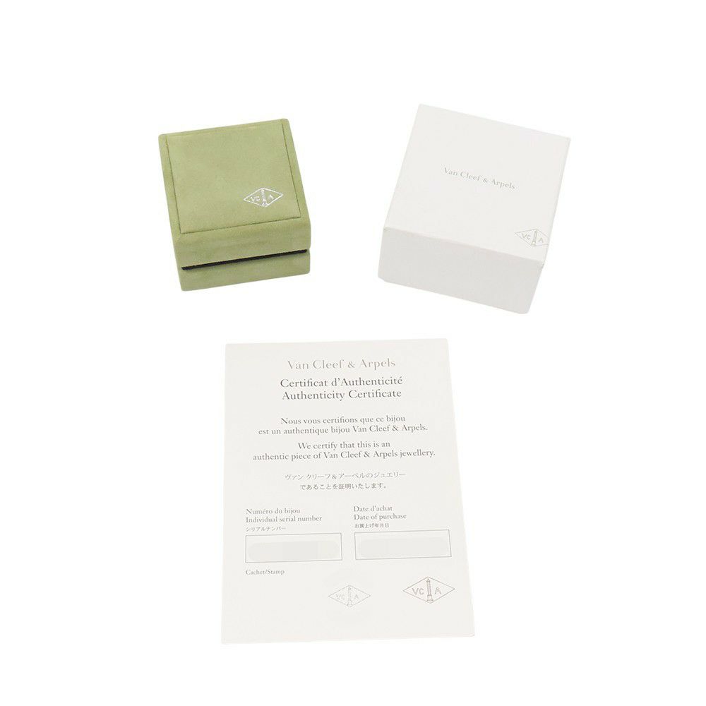 ヴァンクリーフ&アーペル ネックレス フリヴォル ペンダント ラージモデル ダイヤモンド 3P 計0.16ct K18WGホワイトゴールド VCARD25300