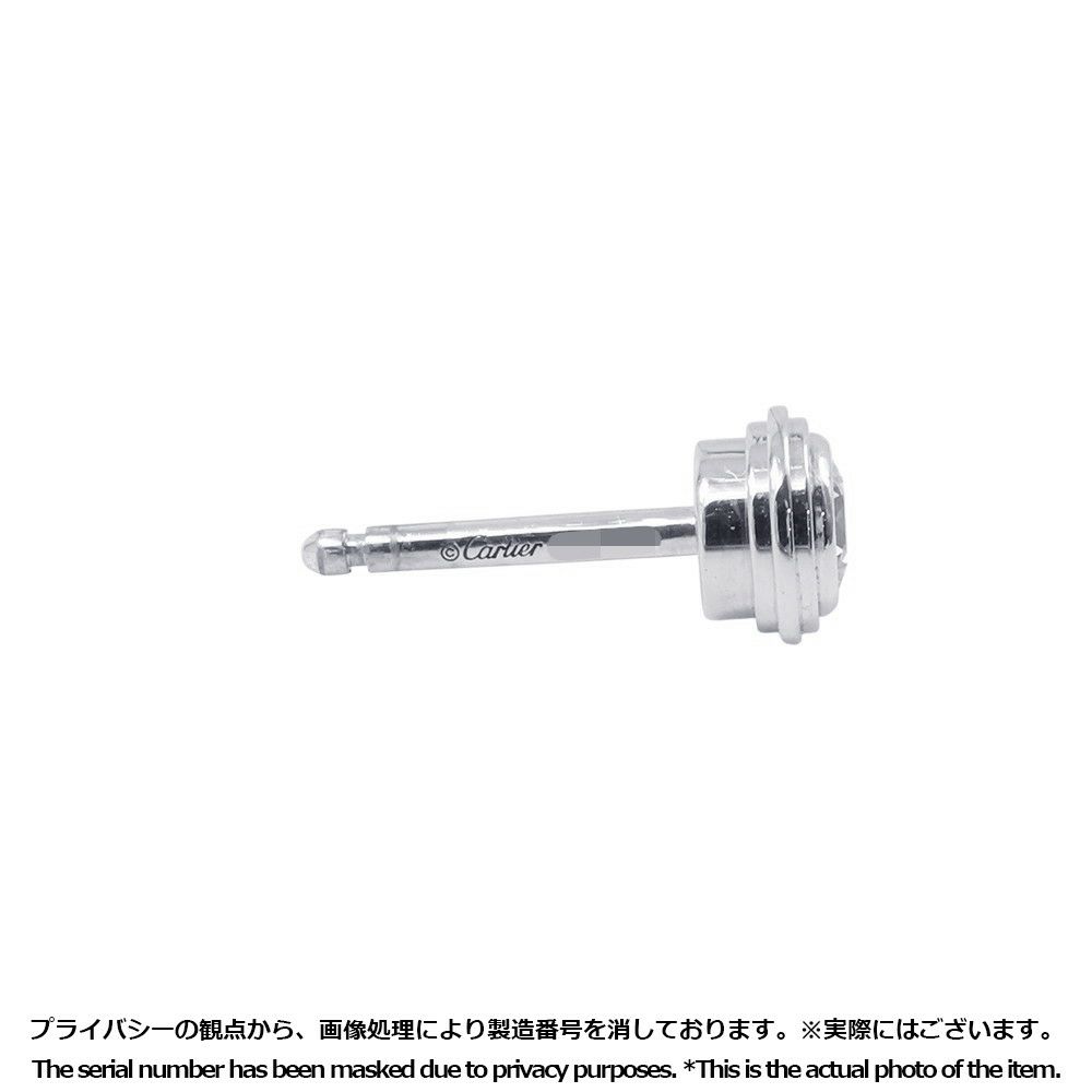 カルティエ ピアス カルティエ ダムール イヤリング ミディアムモデル ダイヤモンド 2P 計0.26ct K18WGホワイトゴールド B8041400