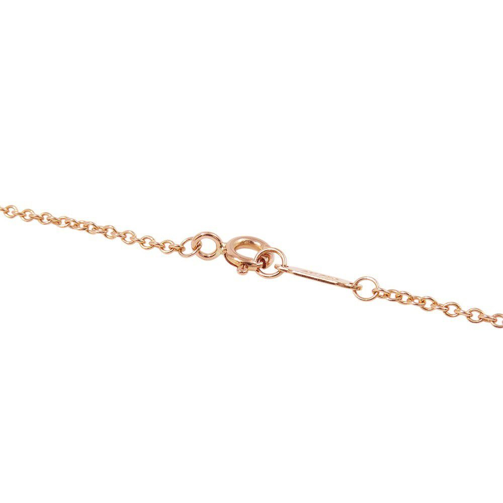ティファニー ネックレス アトラス キー ペンダント ダイヤモンド K18PGピンクゴールド Tiffany&Co.