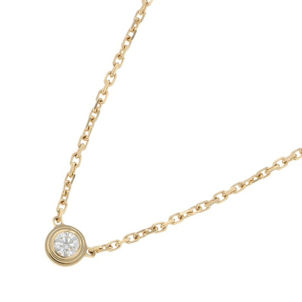 カルティエ ネックレス ダムールXS ダイヤモンド 1P 計0.04ct K18YGイエローゴールド B7224517 Cartier ペンダント