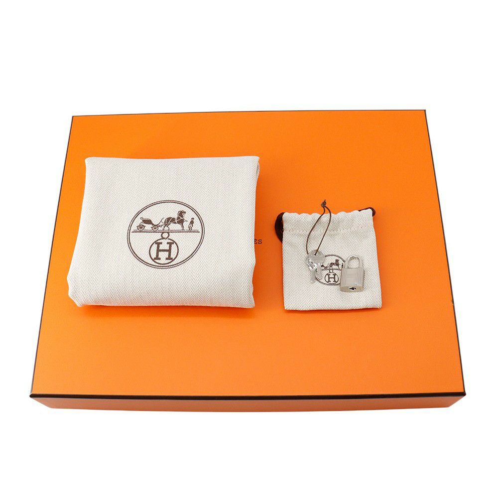 エルメス ハンドバッグ ピコタンロックMM エトゥープ/シルバー金具 トリヨンクレマンス K刻印