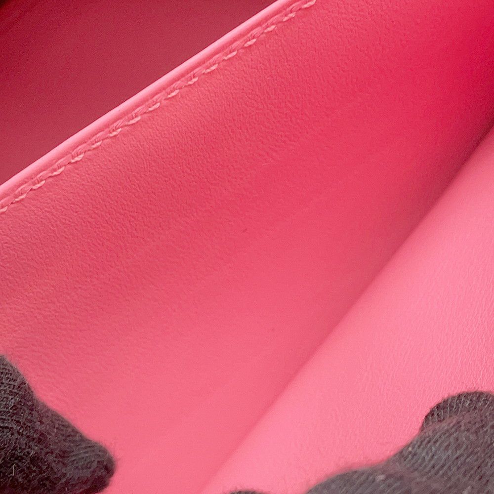 エルメス バーキン25 ローズアザレ/シルバー金具 スイフト K刻印 HERMES Birkin ハンドバッグ