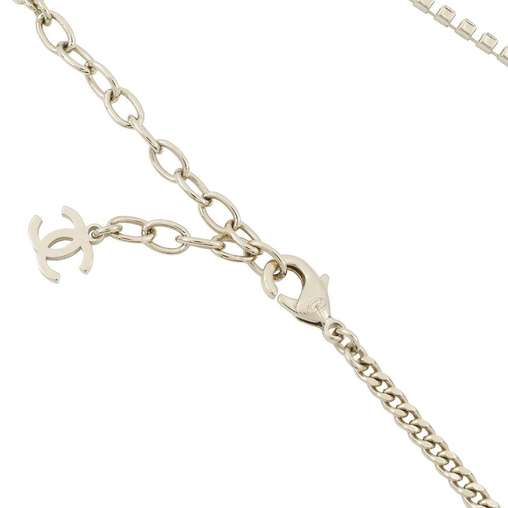 シャネル ネックレス ココマーク ラインストーン L24 P ABD044 CHANEL アクセサリー