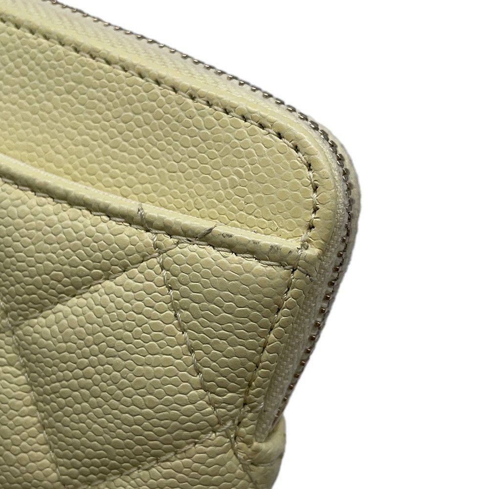 マトラッセ ココマーク クラシック ジップコインパース キャビアスキン AP2061 CHANEL 財布 小銭入れ