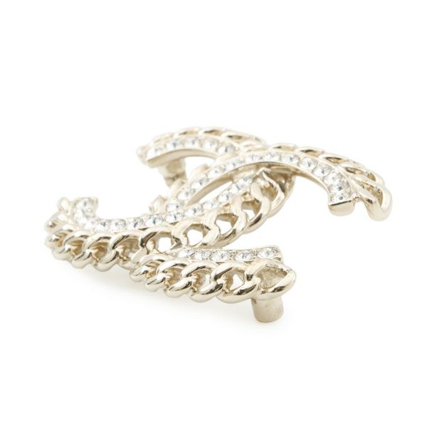 シャネル ブローチ ココマーク ラインストーン B21 C AB5612 CHANEL アクセサリー