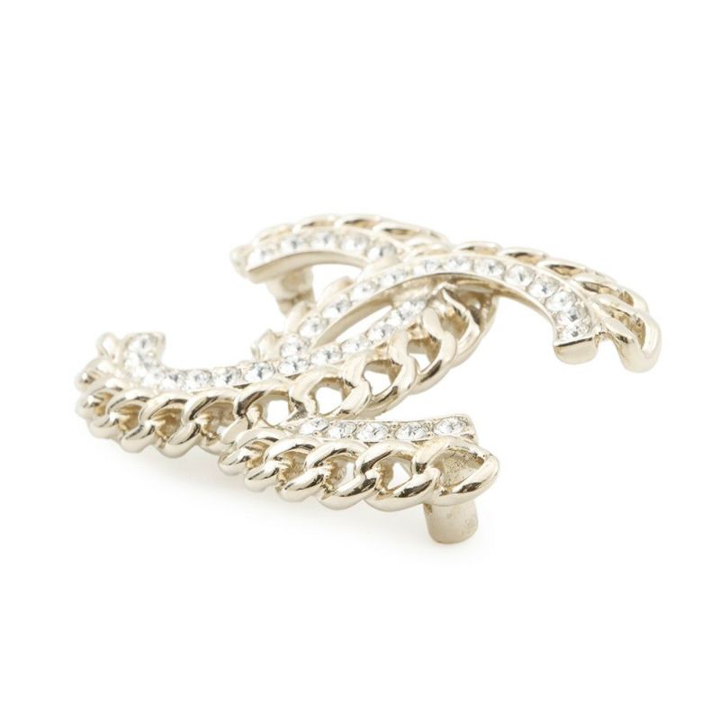 シャネル ブローチ ココマーク ラインストーン B21 C AB5612 CHANEL アクセサリー