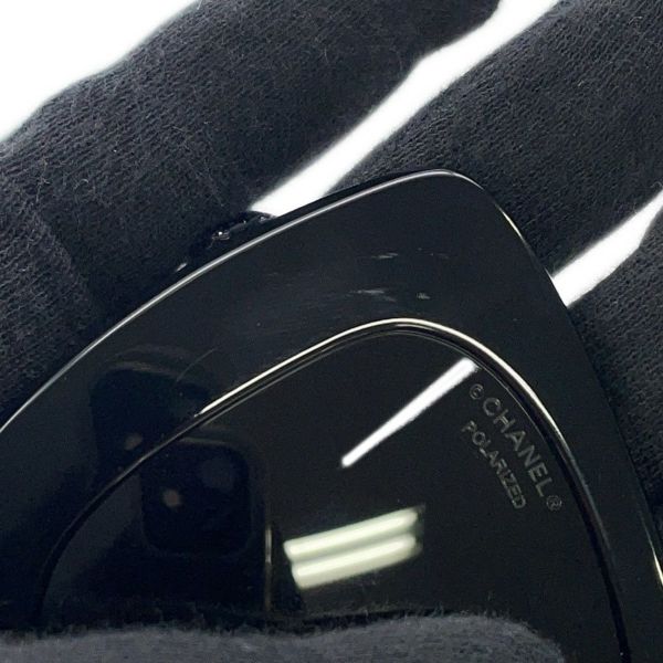シャネル サングラス ロゴ ココマーク ラインストーン 5422B CHANEL アイウェア 黒