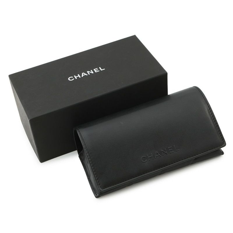 シャネル サングラス ロゴ ココマーク ラインストーン 5422B CHANEL アイウェア 黒