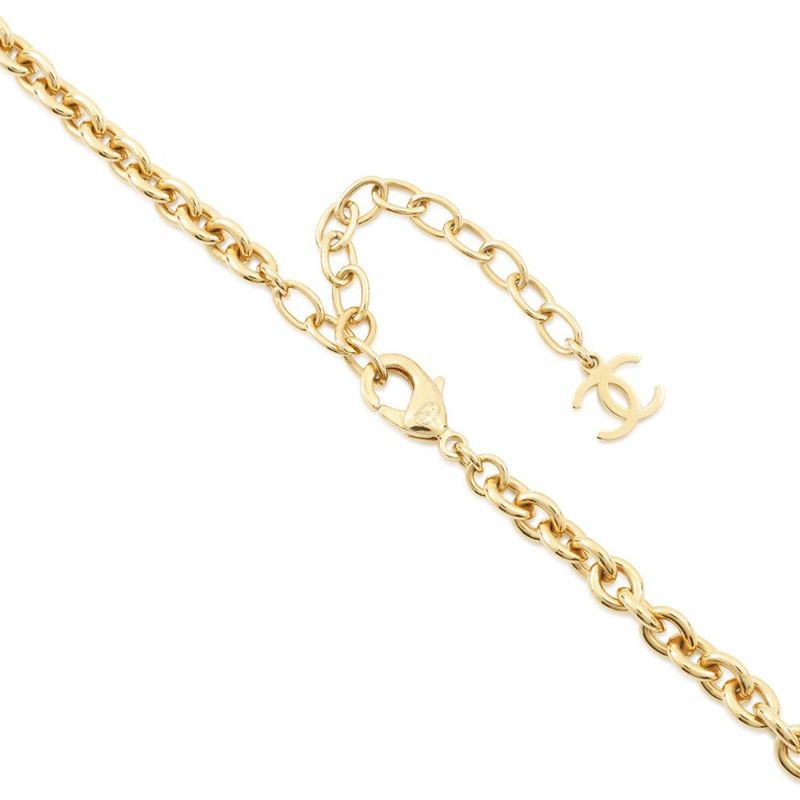 シャネル ネックレス ココマーク ライオン フェイクパール B22A CHANEL アクセサリー