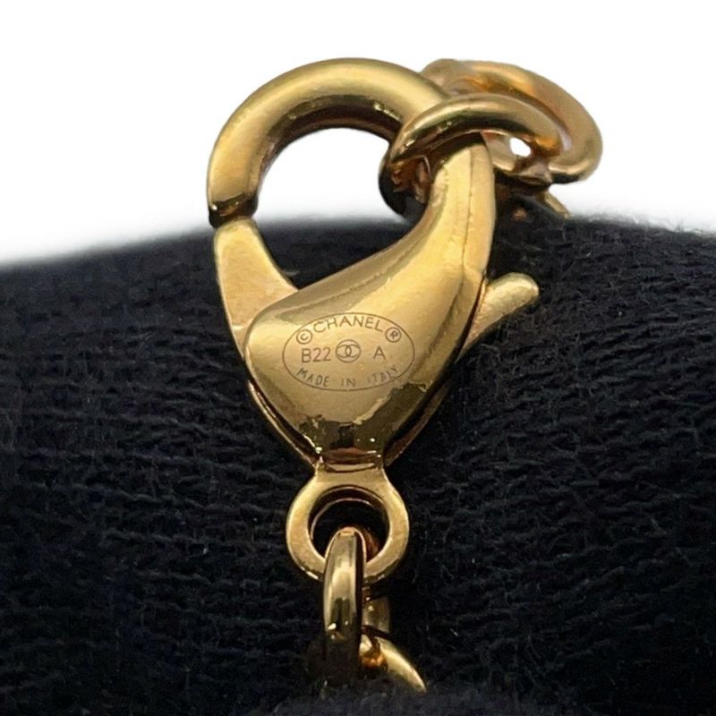 シャネル ネックレス ココマーク ライオン フェイクパール B22A CHANEL アクセサリー