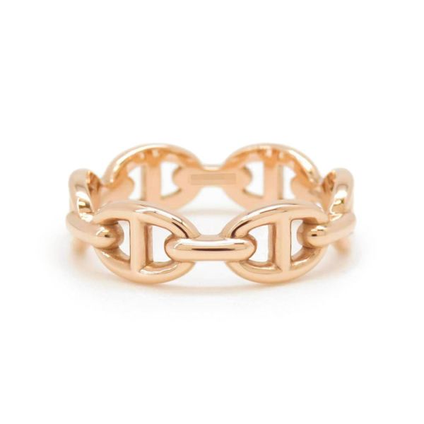 エルメス リング シェーヌダンクル アンシェネPM K18PGピンクゴールド リングサイズ55 ジュエリー 指輪