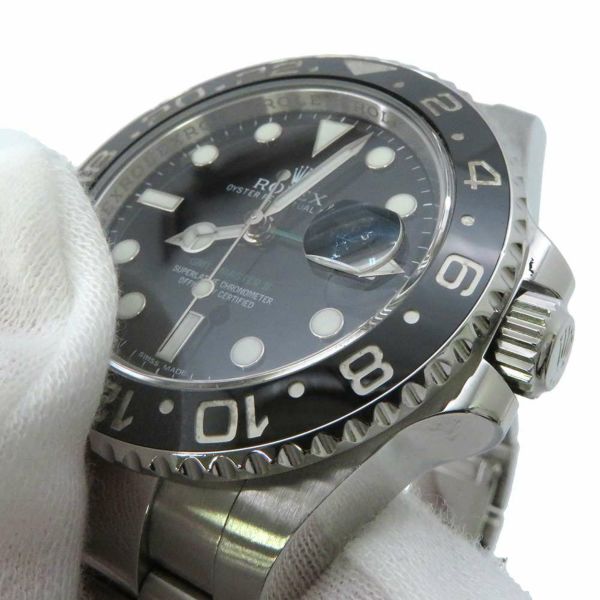 ロレックス GMTマスター2 116710LN ROLEX 腕時計 黒文字盤