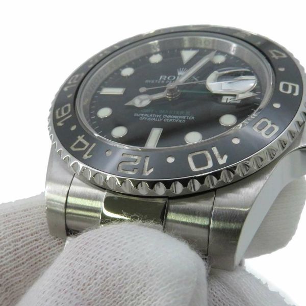 ロレックス GMTマスター2 116710LN ROLEX 腕時計 黒文字盤