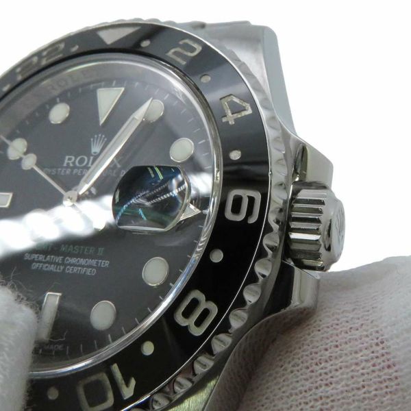 ロレックス GMTマスター2 116710LN ROLEX 腕時計 黒文字盤